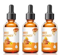 Bee Honey Tightening Serum Under-Eye Moisturizer, Honey Eye Care Hydration Serum, Reduces Under-Eye Bags, Dark Circles And Puffy, Wrinkle Firming & Remover, For All Skin Type (30ml, 3PC)