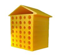 Bee House Decorations, Butterfly Habitat Decor, Detachable Beehive Hotel, Creative Bee Hive Box, Beehive Decorations for Garden and Home, Outdoor Bee Habitat for Pollinators