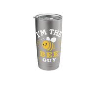 Bee I'm The Bee Guy Honeybee Bees Stainless Steel Insulated Tumbler
