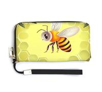 Bee in Flower Fashion Shopping Tote Bag,Designer Shoulder Handbags,Womens Purse Handbags,Hobo Bags Cute Storage Bag for Women, Style, 20.0*10.5cm