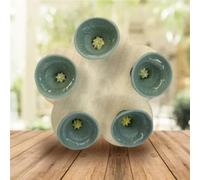 Bee Insect Drinking Cup,2024 New Colorful Bee Insect Drinking Cup,Bees Need Safe Places to Drink,Thirsty Pollinators Need a Drink,Bee Cups Collect a Teaspoon of Water,Drinking Cup for Bees (Green)