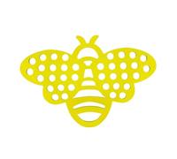 Bee Island Butterfly Station, Garden Decoration, Reusable Foam Butterfly Water Station for Bath, Yellow