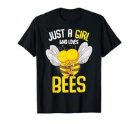 Bee Just A Girl Who Loves Bees T-Shirt