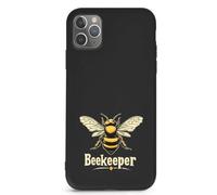 Bee Keeper Cute Phone Case Printed Cellphone Protective Cover Compatible with iPhone 11/11 Pro/11 Pro Max