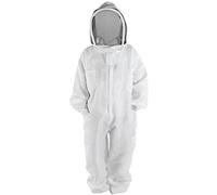 Bee Keepers Suits, Bee Suit Full Body Beekeeping Suit with Veil Hood Hat Keepers Suits Protective Proof Clothing for Beekeeping Equipment, Protector Clothing, L