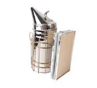 Bee Keeping Starter Kit, Bee Hives Boxes Starter Kit with Beehive Brush Smoker Scraper Beehive Scraper Tool Frame Lifter Beekeeping Brush Tool Set for Beekeeper Supplies