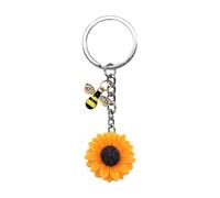 Bee Keychain | Cooks Race with Pendants | Clips Hooks Friendship Race Race Inspirational Running Keys for Women Men