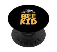 Bee Kid Beekeeper Honeybee Bees Hive Bee PopSockets Adhesive PopGrip