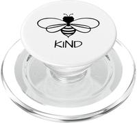 Bee Kind Be Kind Cute Happiness Joy Inspiration PopSockets PopGrip for MagSafe