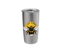 Bee Kind Bumble Bee Global Mindfulness Human Kindness Stainless Steel Insulated Tumbler