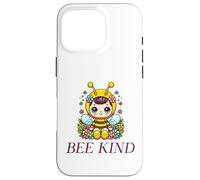 Bee Kind Bumble Cute Kewpie Kawaii Chibi Anime Bug Fun Case for iPhone 16 Pro