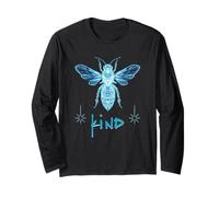 Bee Kind in XRay - Bees Joke - Funny Beekeeper Saying Long Sleeve T-Shirt