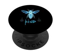 Bee Kind in XRay - Bees Joke - Funny Beekeeper Saying PopSockets Adhesive PopGrip