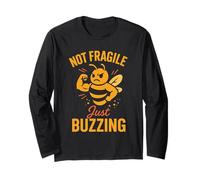 Bee Kind Mental Health Nature Activism Save the Bees Protest Long Sleeve T-Shirt