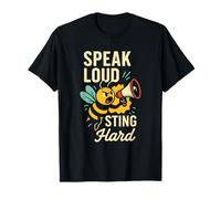 Bee Kind Mental Health Nature Activism Save the Bees Protest T-Shirt