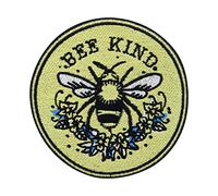 Bee Kind Patch Iron On | Sew-On Patches, Embroidery, Applique - Finally Home