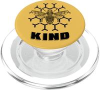 Bee Kind Save The Bees Earth Environmentalist Climate Change PopSockets PopGrip for MagSafe