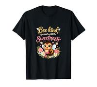 Bee Kind Spread A Little Sweetness Cute Bee Pun T-Shirt