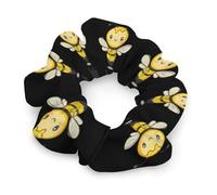 Bee Kind Trendy Scrunchies Hair for Women Classic Elastic Thick Ponytail Holders Hair Bands