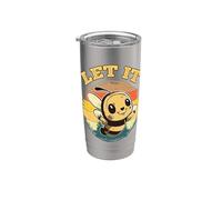 Bee Let it Beekeeper Honeybee Beekeeping Stainless Steel Insulated Tumbler