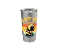 Bee Let it Beekeeper Honeybee Beekeeping Stainless Steel Insulated Tumbler