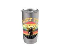 Bee Let it Beekeeper Honeybee Beekeeping Stainless Steel Insulated Tumbler