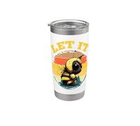 Bee Let it Beekeeper Honeybee Beekeeping Stainless Steel Insulated Tumbler