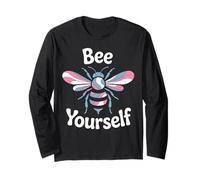 Bee LGBTQ Pride Month Beekeeping Bees Trans Bee Transgender Long Sleeve T-Shirt