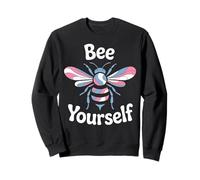 Bee LGBTQ Pride Month Beekeeping Bees Trans Bee Transgender Sweatshirt