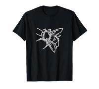 bee. Linework (White) T-Shirt