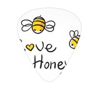 Bee Love Honey High-Quality, Wear-Resistant And Tough Guitar Picks Give You A Different Musical Experience