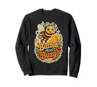 Bee Lover Buzzed And Busy Beekeeper Sweatshirt