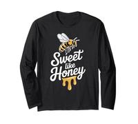 Bee Lovers Sweet Like Honey Funny Beekeeping Long Sleeve T-Shirt