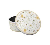 Bee Meadow Cake Tin - Small Kitchen Baking Storage Container, 18 x 7cm
