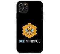 Bee Mindful Mindfulness Mood Meditation Zen Awareness Yogi Case for iPhone 11 Pro Max