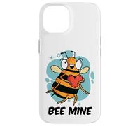 Bee Mine Funny Valentines Day Women Men Kids Cute Bee Case for iPhone 14