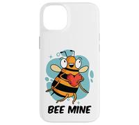 Bee Mine Funny Valentines Day Women Men Kids Cute Bee Case for iPhone 14 Plus