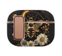 Bee Moon Headphone Case Compatible with Airpod Pro 2 Protective Cover Cute Hard Case