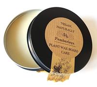 'Bee Natural' & 'Vegan Naturally' Wax Chopping Board Care - Pemberleys of Baker Street - Board Butter/Board Oil/Board Conditioner (Plant Wax, 100ml)