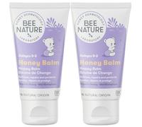 Bee Nature - Organic Baby Nappy Cream - Diaper Rash Cream - Relieves Nappy Rash, Irritation & Redness - 99% Natural - Soothes and Regenerates - Honey Diaper Balm - 2 Pieces(2 * 50ml)