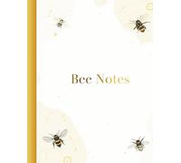 Bee Notebook A4: Lined | 100 Cream Pages