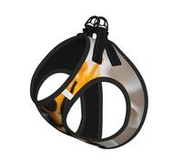 Bee On Honeycomb Print Pet Leash Vest,For Small Dogs,Adjustable And Comfortable Cat Puppy Essentials