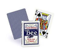 Bee Playing Cards No.92 Standard Index Single Deck (blue back)