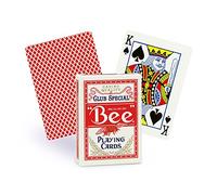Bee Playing Cards No.92 Standard Index Single Deck (red back)