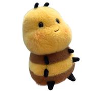Bee Plush Toy | Chubby Bee Bear with a Smile Comfortable - Collectable Huggable Cushion for Boys Girls Children Early Childhood Christening Birthday Christmas Parties