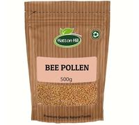 Bee Pollen Granules 500g by Hatton Hill | 100% Pure, Natural & Nutrient-Rich, Perfect for Smoothies, Baking & Snacks