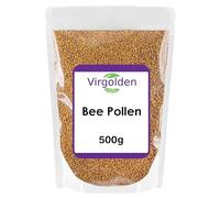 Bee Pollen Granules Raw Spanish 500g by Virgolden - Natural Superfood, High Protein, Unprocessed, Fresh Harvest, Sweet Taste