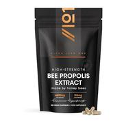 Bee Propolis Extract 4800mg - 108mg Flavonoids Propolis Supplement - 90 Vegan Capsules - Resealable and Recyclable Pouch by Alpha01