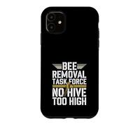 Bee Removal Specialist Live Swarm Rescue Professional Gear Case for iPhone 11