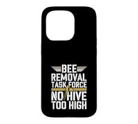 Bee Removal Specialist Live Swarm Rescue Professional Gear Case for iPhone 15 Pro